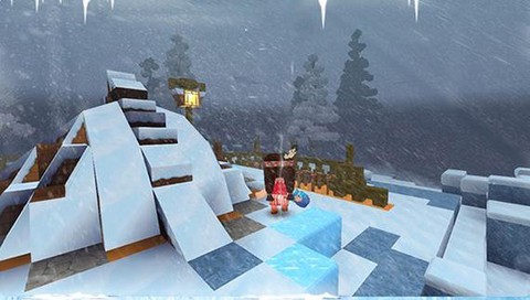 迷你世界怎么做雪门[图1]